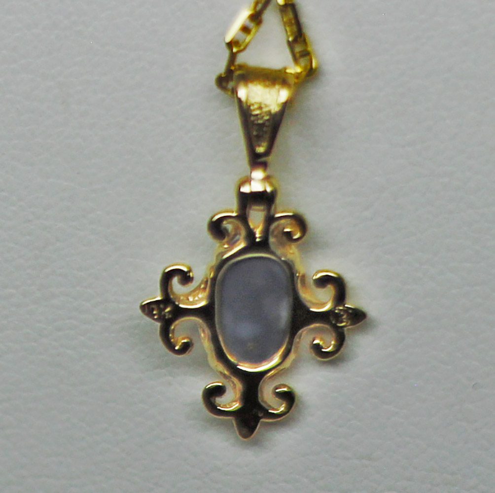 Victorian Black Opal pendant - Image 6