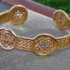 Celtic knot bracelet in 14K by Suzan Postgate