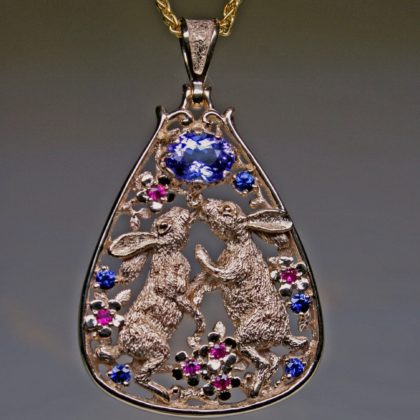 Flowers vines and animal jewelry