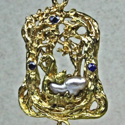 Art Nouveau designs by Postgate jewelers