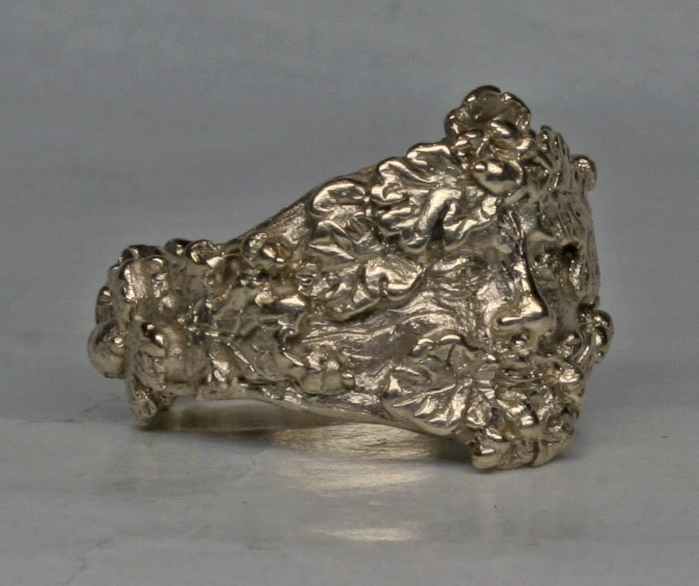 Greenman ring small version by Suzan Postgate