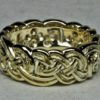 Celtic eternity knot band by George Postgate in 18K
