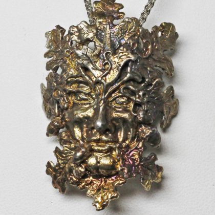 Greenmans pendant in Sterling silver by Suzan Postgate