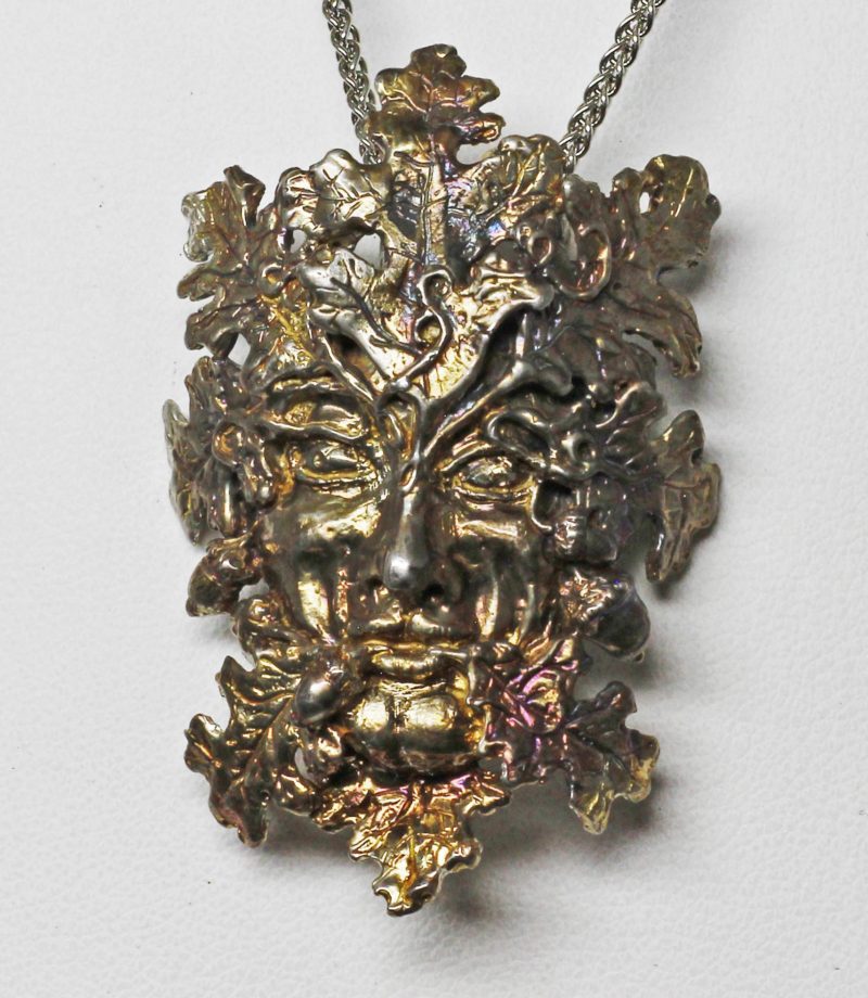 Greenmans pendant in Sterling silver by Suzan Postgate