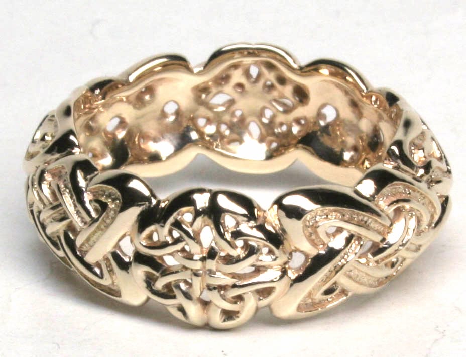 Celtic Love knot band 9 1/2 - Image 2