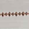 Scottish Luckenbooth bracelet in 14K rose gold and diamonds by George Postgate