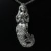 Mermaid Pendant in Sterling silver
