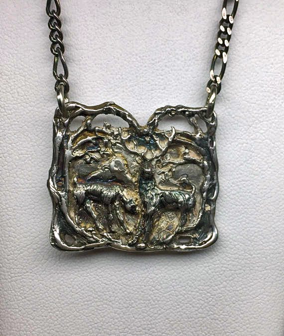 Scottish highlands Deer Pendant - Image 7