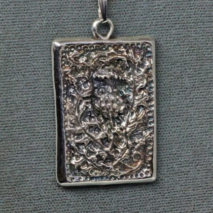 Scottish thistle pendant