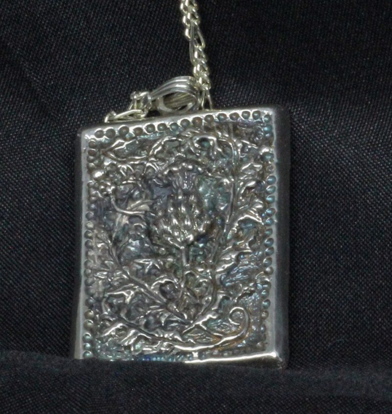 Scottish thistle pendant