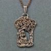 Apple Maiden silver pendant