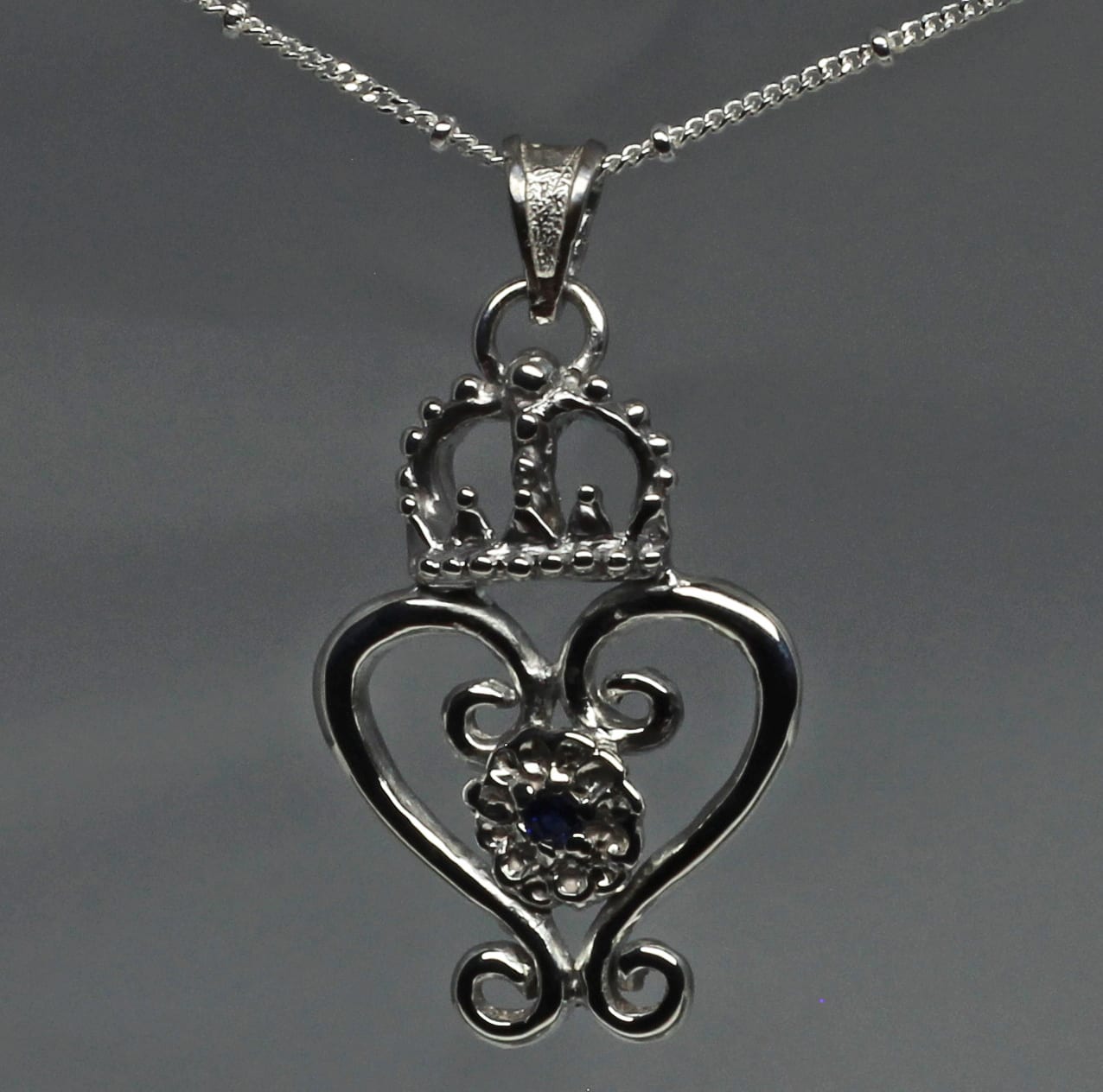 Scottish rose luckenbooth pendant by Suzan - Image 3