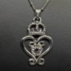 Scottish rose luckenbooth pendant