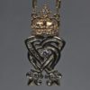 small diamond luckenbooth pendant in 14K