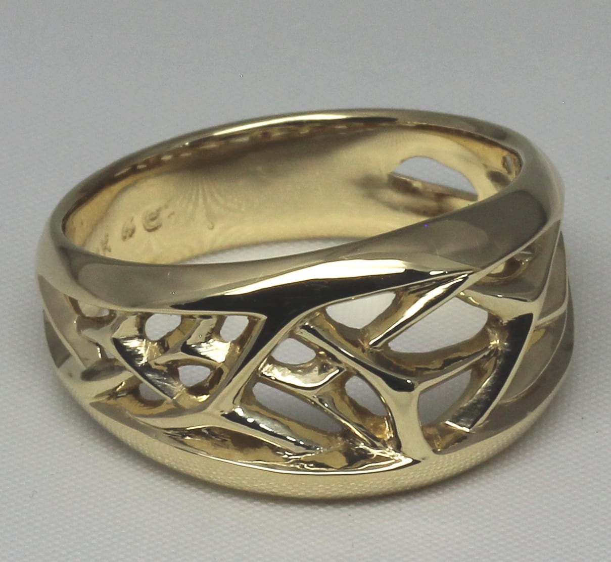 Starburst wedding band - Image 5