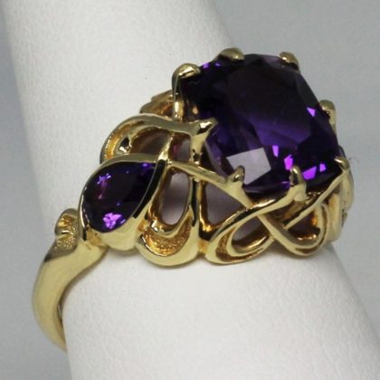 Arts-and-crafts-amethyst-ring