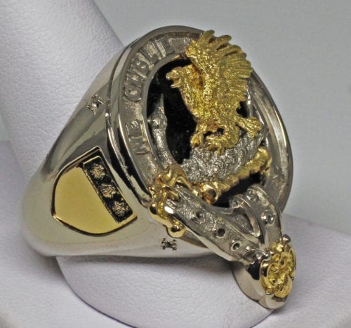 Graham Family Crest ring 