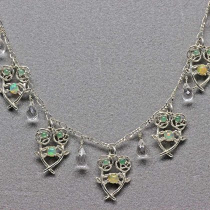 Mackintosh-silver-flower-necklace