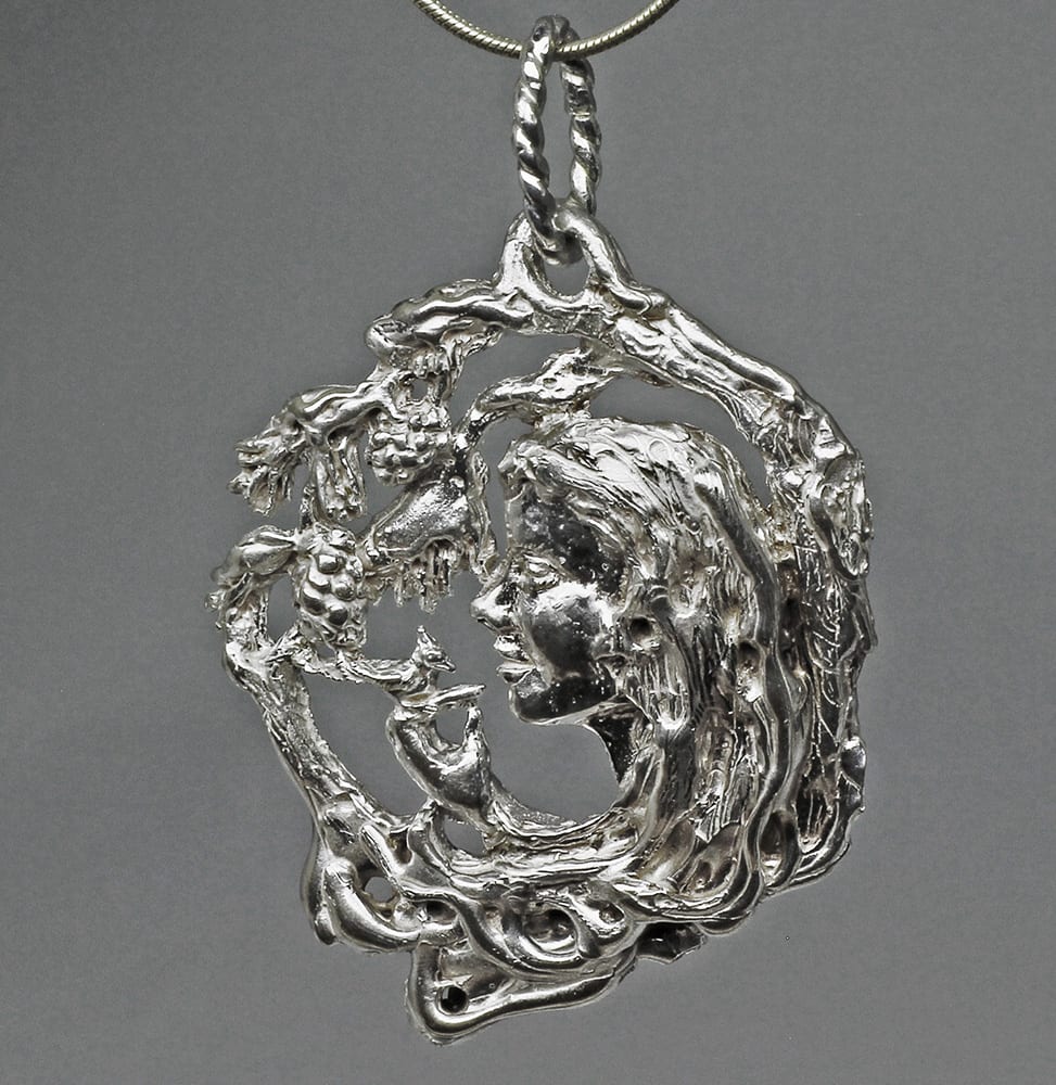 Winter pendant in Sterling silver By Suzan Postgate - Image 5
