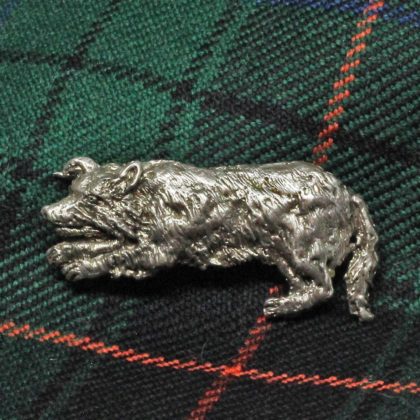 border collie brooch
