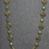 Celtic opal necklace