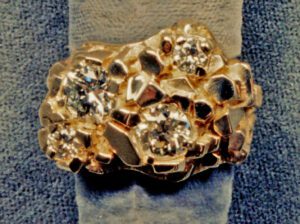 Giants causeway diamond ring